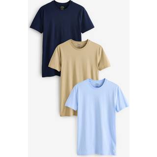 Polo Ralph Lauren 3-Pack Crew Neck T-Shirt Navy/Blue/Khaki