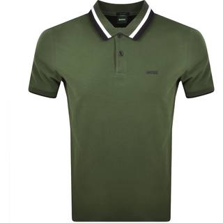 BOSS Green Herren Polo-Shirt grün Slim Fit