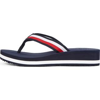 Signature Strap Wedge Flip Flops