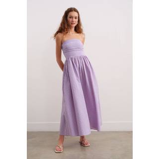 Next Seersucker Bandeau Midi Summer KjoleEU 42 (UK 14)