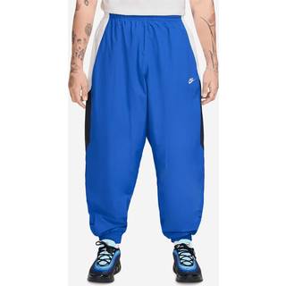 Oversized, vævede Nike Club-træningsbukser til mænd - blå - S