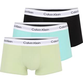 3 Pack Low Rise Trunks - Icon Cotton Stretch - Multi - M