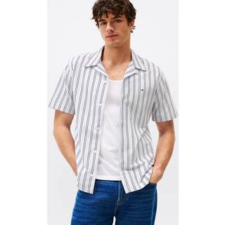 Tommy Hilfiger Knitted Stripe Shirt Blue