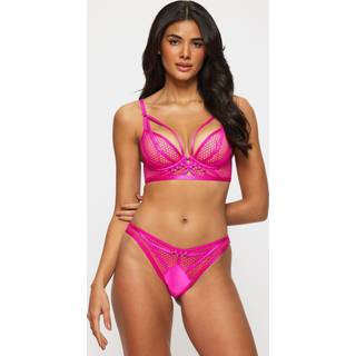 Ann Summers EVOKED PU & Mesh Non Pad Plunge BH'er70D