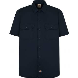 Dickies Men's Work Shirt Shortsleeve Rec Dark Navy, L