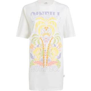 O'Neill Women's Beach Vintage Tee Dress Kjole Damer størrelse M farve hvid