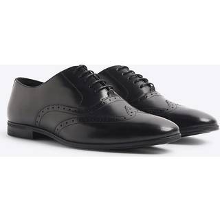 River Island River Island Black Wide Fit Brogues Shoes
