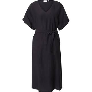 V-udskæring Midikjole