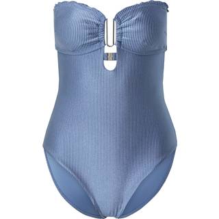 Hunkemöller Sardinia Bandeau badedragt blå - M