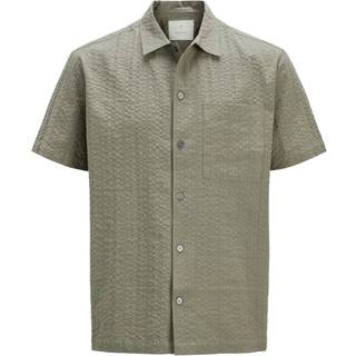 Easton Seersucker Skjorte, Vetiver, XL