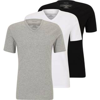 Calvin Klein Slim Short Sleeve V-Necks T-Shirts 3-Pack Str. S