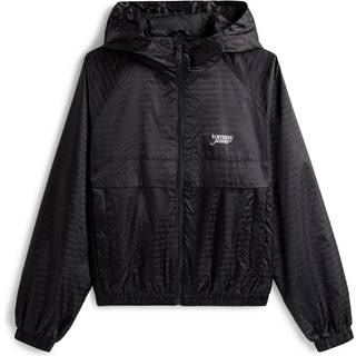Repeat Logo Water Repellent Jacquard Windbreaker
