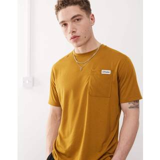Men's Relaxed Short Sleeve Tech Tee - Brown