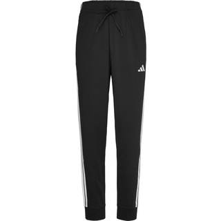 adidas adidas Black Essentials 3-Stripes Cuffed Joggers
