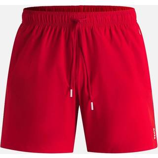 BOSS Black Herren Badeshorts rot