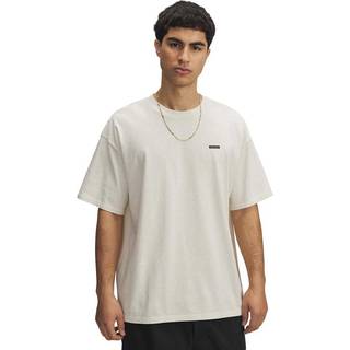 Under Armour Heavyweight Logo Wash Men's Oversized Short Sleeve Stone / White S