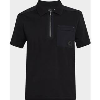 Moose Knuckles Dalon Polo T Shirt Black