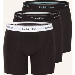 3 Pack Boxer Briefs - Icon Cotton Stretch - Black - XS