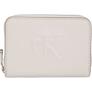 Calvin Klein Calvin Klein White Medium Zip Wallet