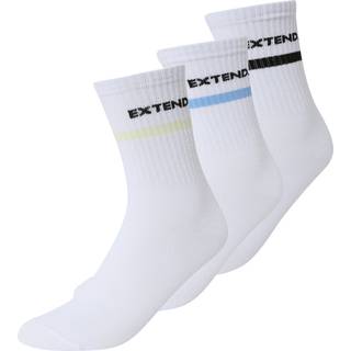 ONLY Strømper - Extend 3 Pack - White/Pastel Yel
