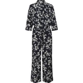 Kaffe Kapollie Jumpsuit Bukser 10509533 Marine Flower (42)