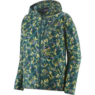 Patagonia Men's Houdini Jacket Wild Botanist: Wetland Blue, L