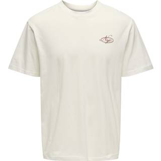 ONLY & SONS Vista Relax Tee Cloud Dancer