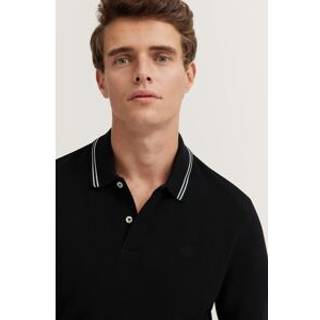 bugatti Herren Polo-Shirt schwarz