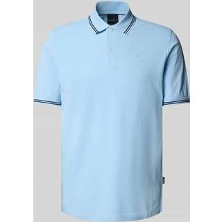 bugatti Herren Polo-Shirt blau