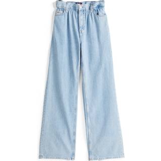 Paperbag Loose Straight Leg Jeans