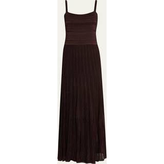 Zimmermann Lucky knitted maxi dress - brown - XXS