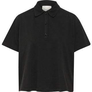 AbbyMW Polo T-shirt, Black, XS