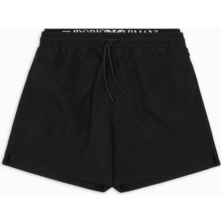 Emporio Armani Boxer Swim Shorts Black
