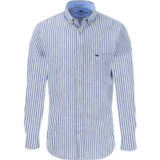 Fynch-Hatton Herren Hemd blau gestreift
