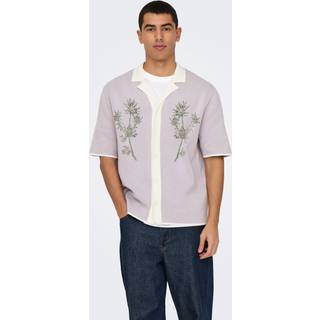 Onsrun Strikket Poloshirt