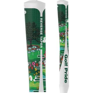 Golf Pride Pride Grip Putter Reverse Taper "Æresstarter", hvid/grøn