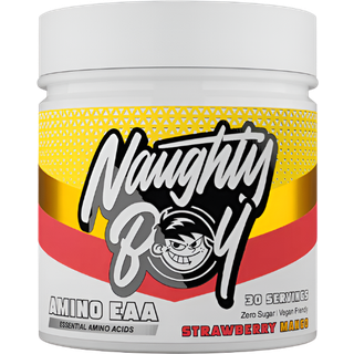 Naughty Boy - Amino EAA, Jordbær Mango - 345g