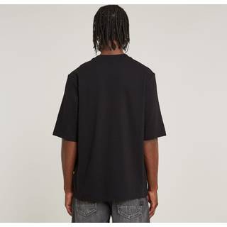 Checquard Tweeter T-Shirt - Black - Men