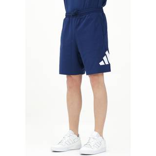 Essentials Big Logo Single Jersey shorts - Dark Blue / White - XS