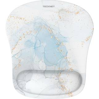 Tecknet Mouse Pad With Wrufor Support Ergonomic Gaming Mouse Pad Pain Relief Portable Bekväm Mousepad för dator bärbar datorkontor Hem och reser