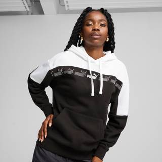 Women&#39;s Puma Around The Block Hoodie, Black, Size M, Clothing - Black - M