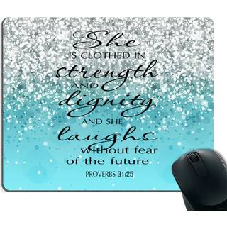 Smooffly Ordsprog 31:25 Musem?tte Bibelvers Bl? Glitrer Glitterm?nster Musem?tte