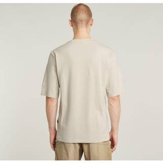 Checquard Tweeter T-Shirt - White - Men