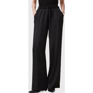 All Saints AllSaints Black Alba Satin Trousers
