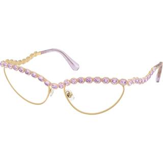 Swarovski Kvinde SK1030 4036 Optiske stel Metal Guld Transparent Cat Eye Normal