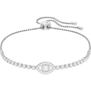 Swarovski rhodium udpladet ond ?jenarmb?nd