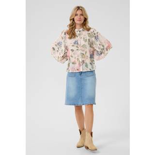 Cream Crhailey Shirt Bluser 10613332 Sepia Rose Flower (36)
