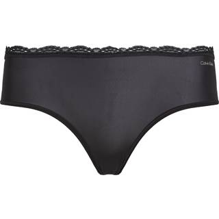 Hipster Panty - Micro Stretch with Lace - Black - XS
