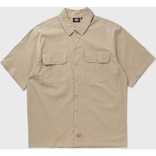 DICKIES WORK SHIRT SS REC BROWN S