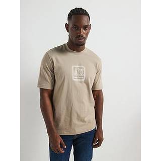 Armani Exchange Logo T Shirt Roasted Cashew